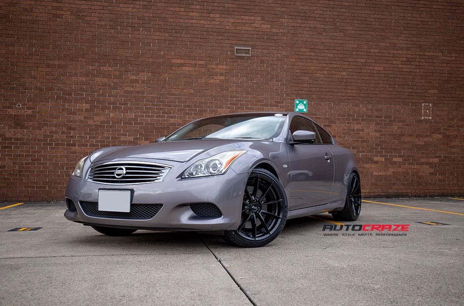 NISSAN 370GT SECTOR SATIN BLACK